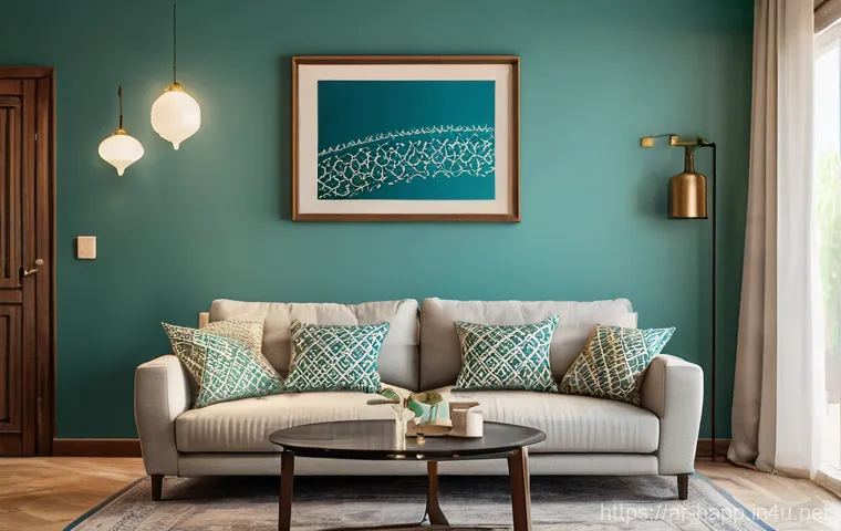 세탁기 물 사용량 비교 - **Prompt 1: Family Budget and Water Bills**
    "A cozy and well-lit living room in an Arab househol...